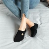 New Japanese-style embroidered cartoon invisible socks for women with a retro style, spring and summer silicone anti-slip cotton embroidered boat socks Specification image